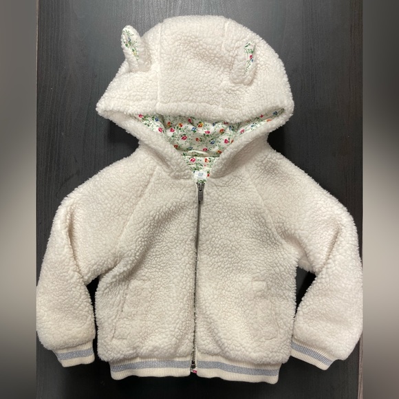 GAP Other - Baby Gap fuzzy hoodie jacket